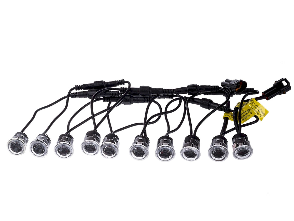 Maxton Design LED Daytime Running Lights- Bumper Set (Diameter:23MM) - Wayside Performance 