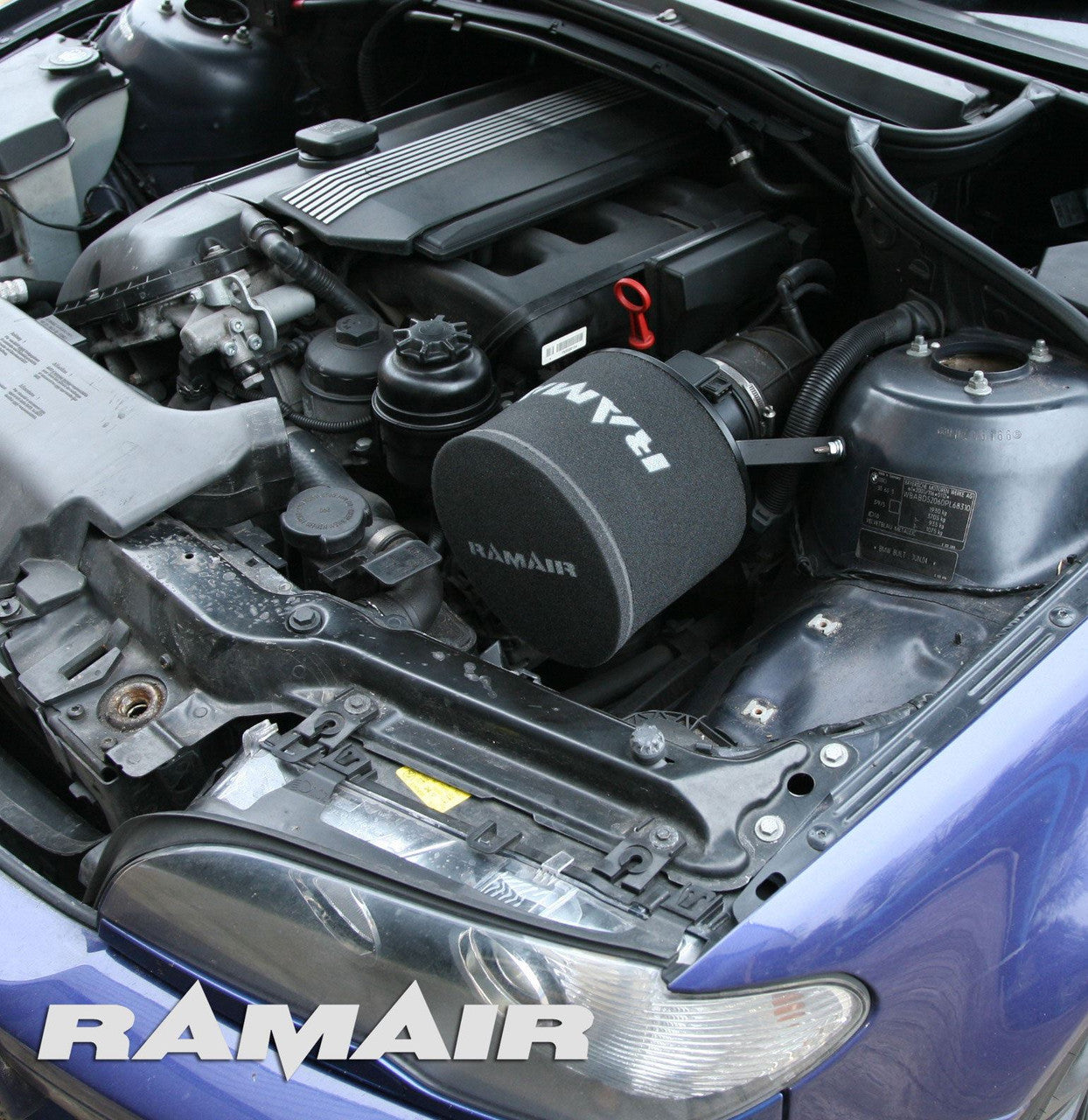 Ramair Performance Foam Induction Kit for BMW 3 Series E46 330i M54 - Wayside Performance 