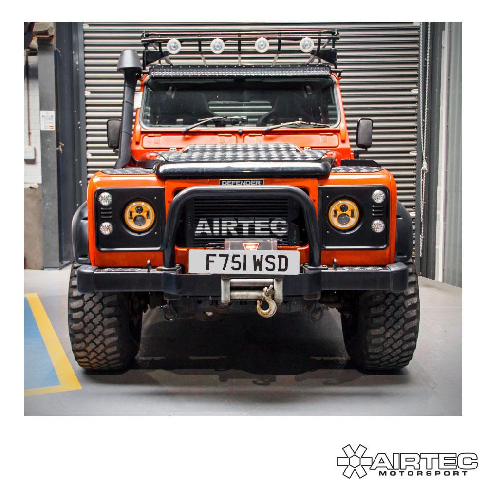 Airtec Motorsport Front Mount Intercooler Upgrade for Land Rover Defender 300 - Wayside Performance 
