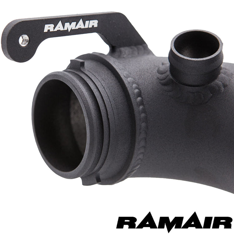 Ramair Performance Foam Induction Kit With Turbo Elbow for 2.0 TSI MQB VAG - Black Hose - Wayside Performance 