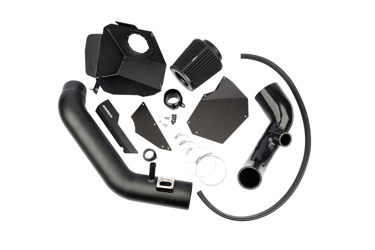 Ramair Performance Pleated Induction Kit With Carbon Lid to fit BMW 135i 235i M2 3.0T N55 - Wayside Performance 