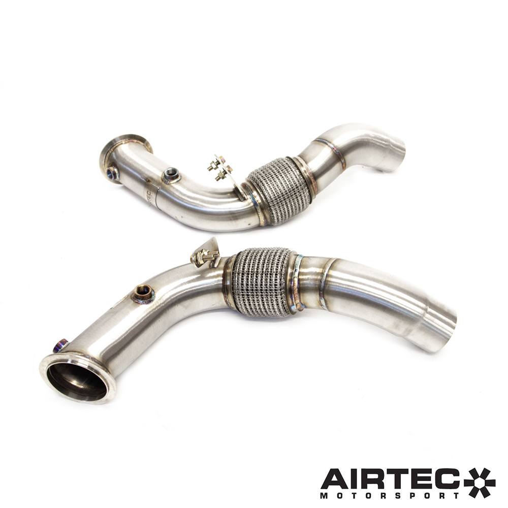Airtec Motorsport De-cat Downpipe for Bmw S63 Engine (M5/m6) - Wayside Performance 
