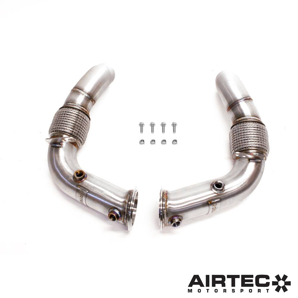 Airtec Motorsport De-cat Downpipe for Bmw S63 Engine (M5/m6) - Wayside Performance 