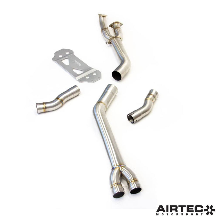 AIRTEC Motorsport 3.5” Secondary Cat Bypass for BMW G80 M3 and G82 M4 - Wayside Performance 