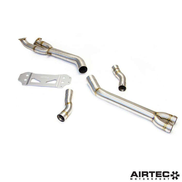 AIRTEC Motorsport 3.5” Secondary Cat Bypass for BMW G80 M3 and G82 M4 - Wayside Performance 