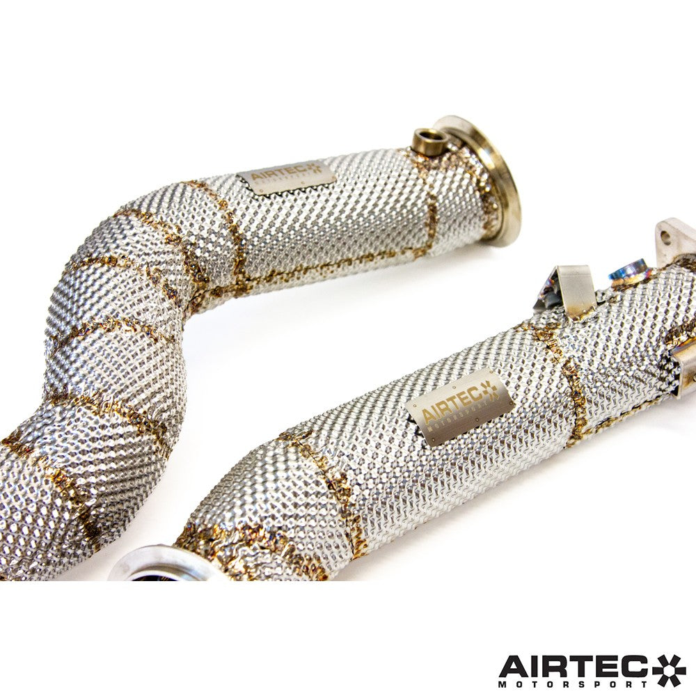 AIRTEC Motorsport Downpipe De-Cat for BMW G Series – M2, M3 & M4 - Wayside Performance 