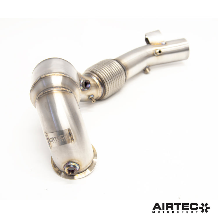 Airtec Motorsport 200 Cell Sports Cat Downpipe for MK8 Golf GTI - Wayside Performance 