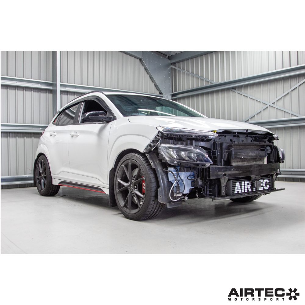 AIRTEC Motorsport Front Mount Intercooler for Hyundai Kona N - Wayside Performance 