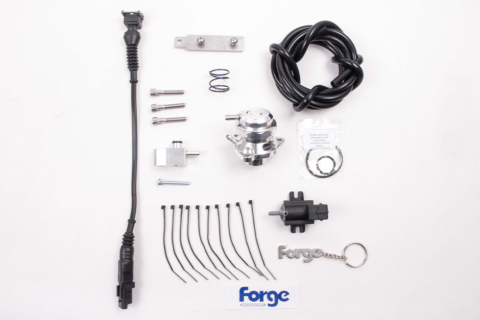 Forge Motorsport Blow Off Valve and Kit for Mini Cooper S and Peugeot Turbo - Wayside Performance 