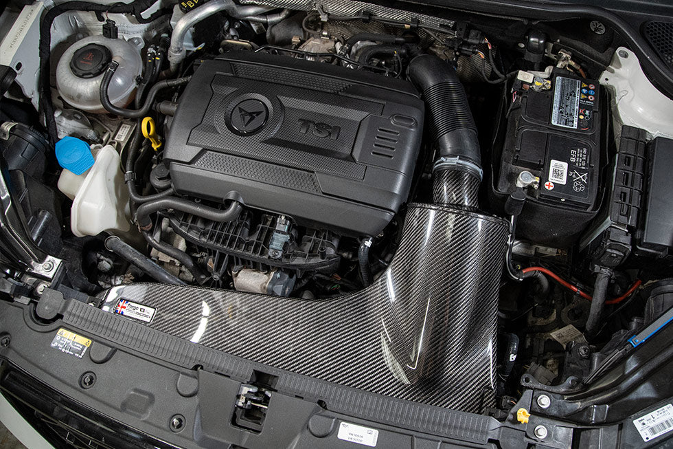 Forge Motorsport Carbon Fibre Induction Kit for Volkswagen, Audi, Seat, Skoda, Cupra 2.0 TSI EA888 - Wayside Performance 