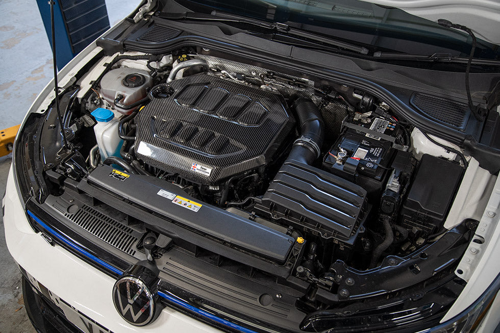 Forge Motorsport VW, Audi, Cupra, Skoda EA888 Gen 4 Carbon Fibre Engine Cover - Wayside Performance 
