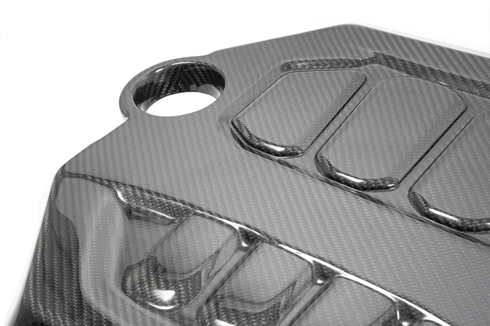 Forge Motorsport VW, Audi, Cupra, Skoda EA888 Gen 4 Carbon Fibre Engine Cover - Wayside Performance 