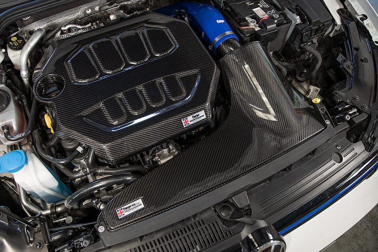 Forge Motorsport VW, Audi, Cupra, Skoda EA888 Gen 4 Carbon Fibre Engine Cover - Wayside Performance 