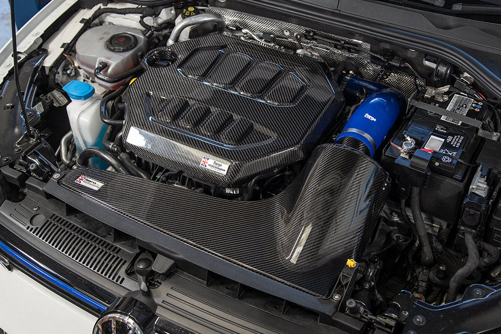 Forge Motorsport VW, Audi, Cupra, Skoda EA888 Gen 4 Carbon Fibre Engine Cover - Wayside Performance 
