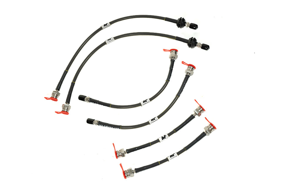 HoseTechnik Ford Focus RS Mk1 Brake Lines - Wayside Performance 