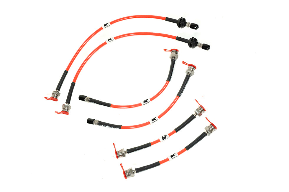 HoseTechnik Ford Focus RS Mk1 Brake Lines - Wayside Performance 