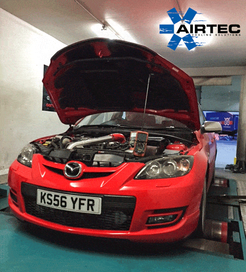 Airtec Stage 1 Front Mount Intercooler Upgrade for Mk1 Mazda 3 Mps - Wayside Performance 