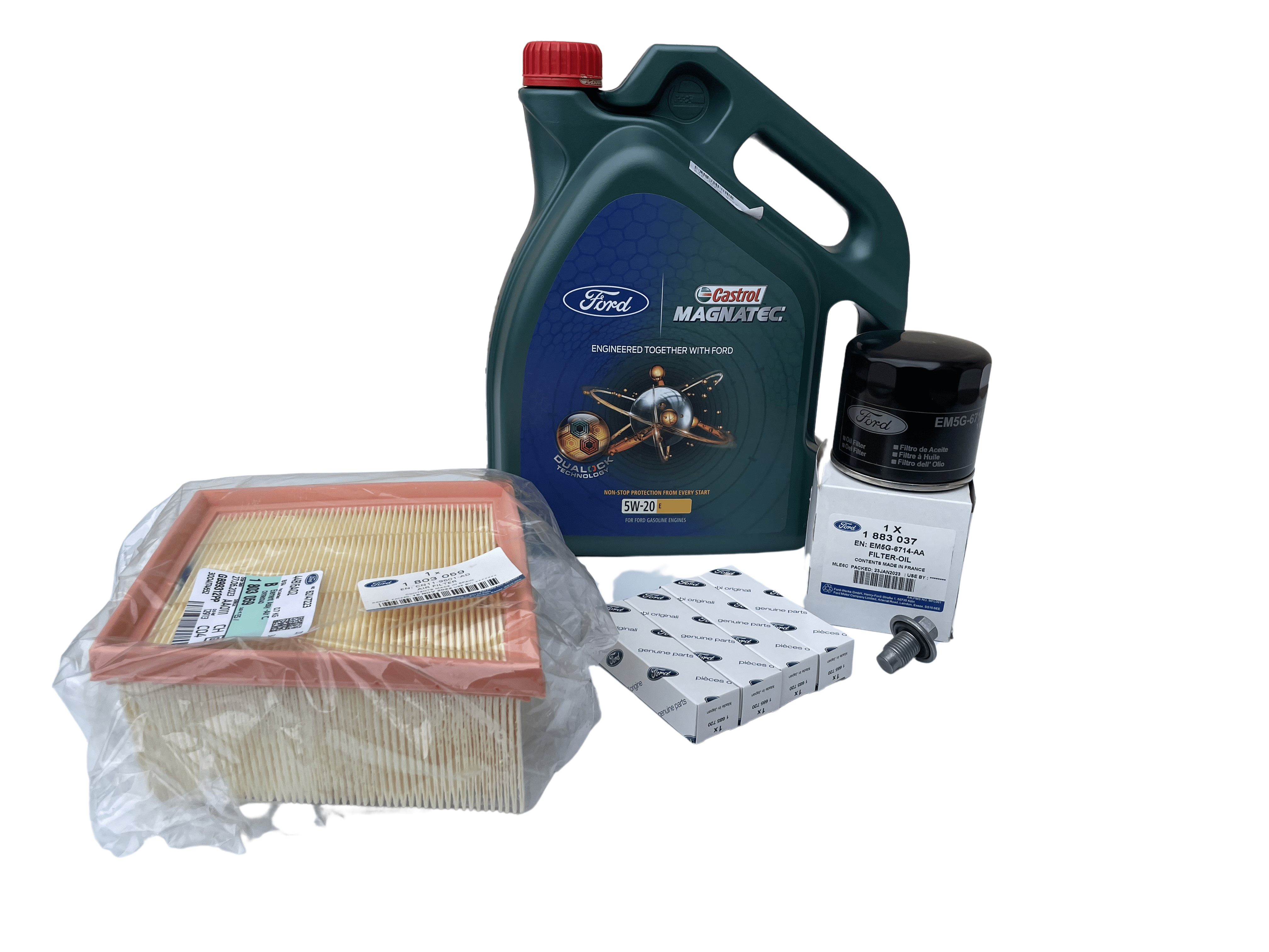 MK7 Fiesta ST ST180 1.6 Ecoboost Service Kit Genuine Ford - Wayside Performance 