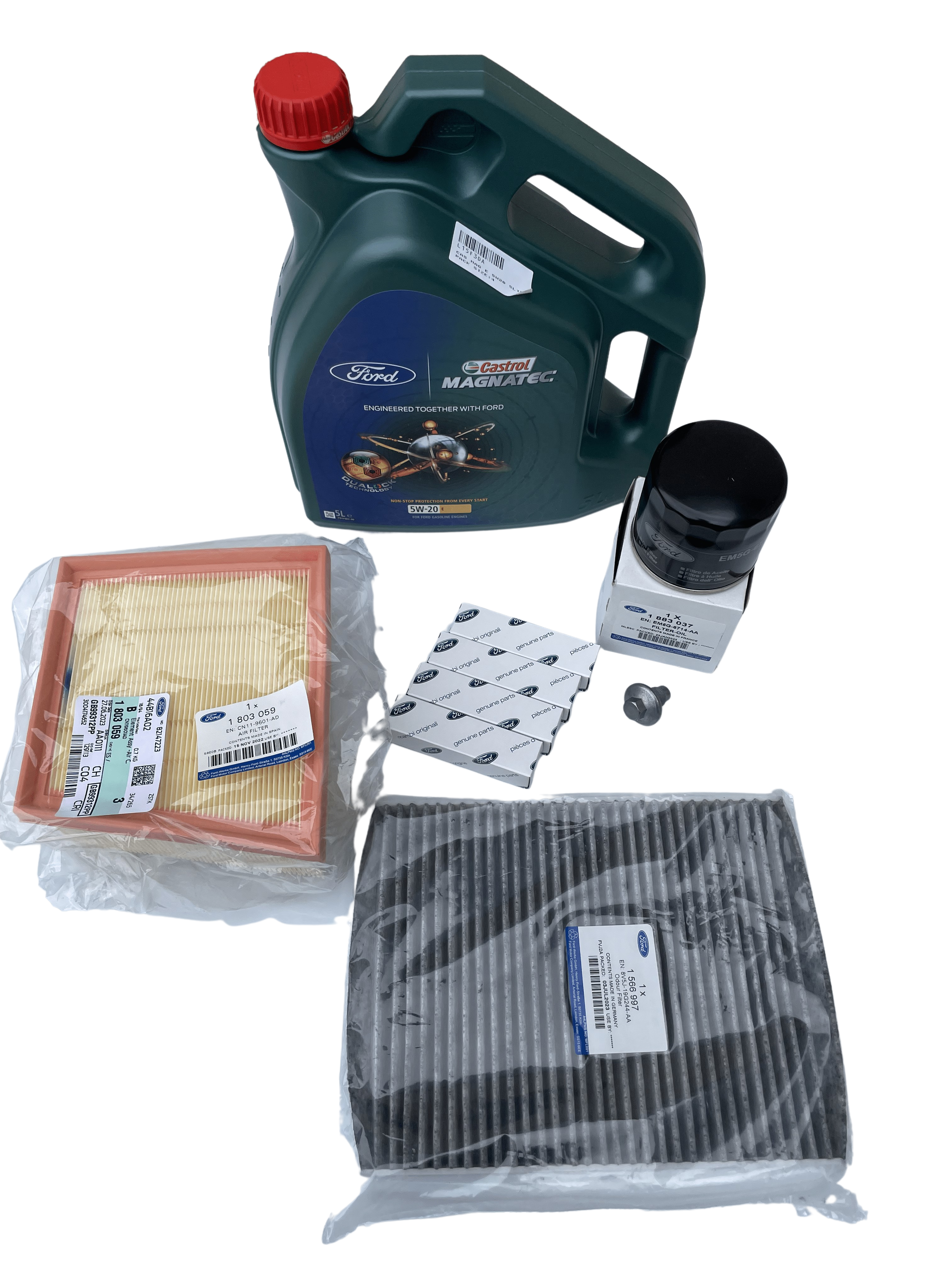 MK7 Fiesta ST ST180 1.6 Ecoboost Service Kit Genuine Ford - Wayside Performance 