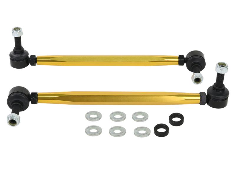 Whiteline Performance Sway Bar Link Kit H/Duty Adj Steel Ball - Wayside Performance 