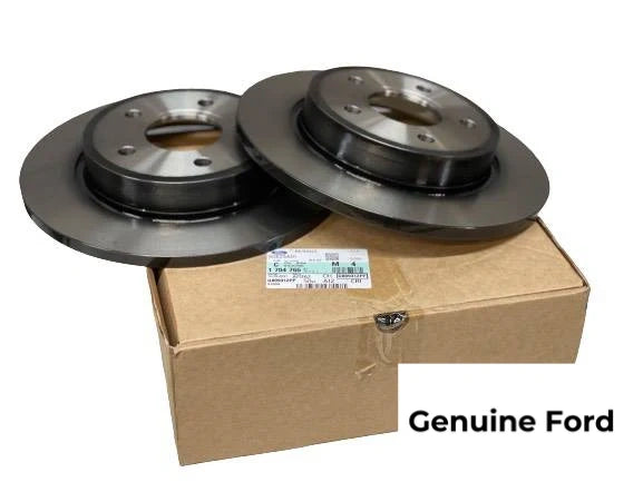 MK3 Focus ST ST250 Rear brake discs pair Genuine Ford - Wayside Performance 