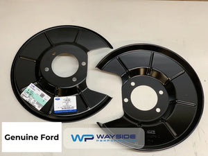 Ford Focus RS MK2 Rear Brake Splash Shield backing plates - Wayside Performance 