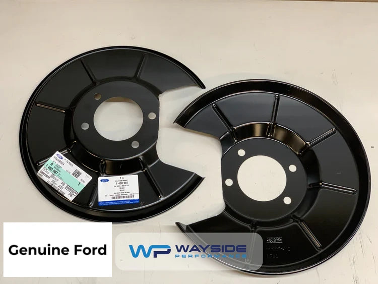Ford Focus RS MK2 Rear Brake Splash Shield backing plates - Wayside Performance 