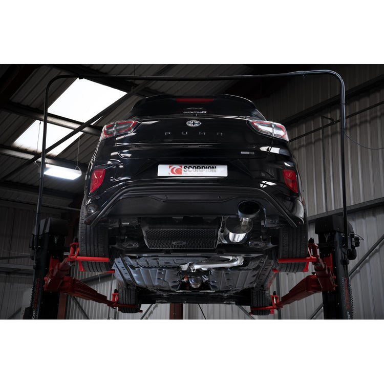 MK2 Puma ST-Line Scorpion Non-resonated GPF Back System - Wayside Performance 