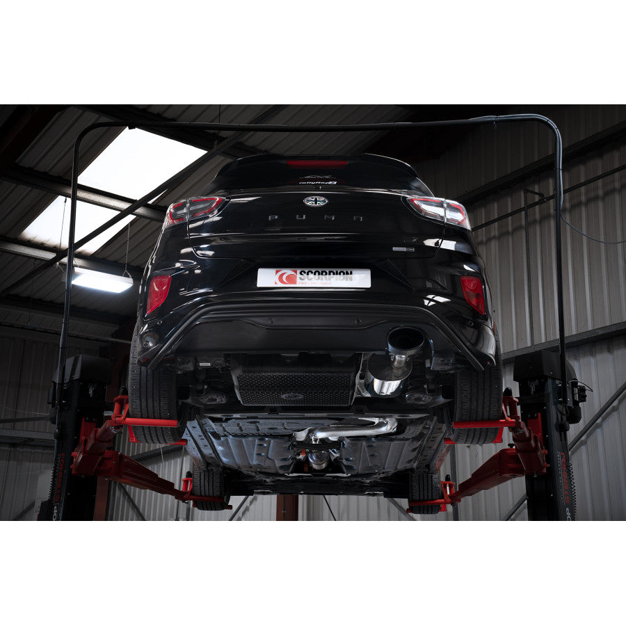 MK2 Puma ST-Line Scorpion Non-resonated GPF Back System - Wayside Performance 