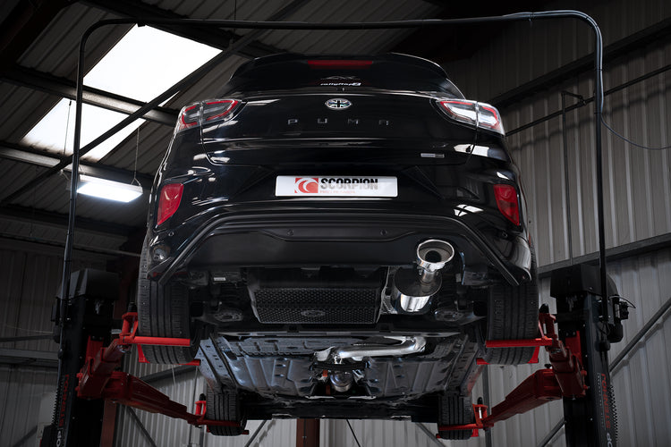 MK2 Puma ST-Line Scorpion Non-resonated GPF Back System - Wayside Performance 