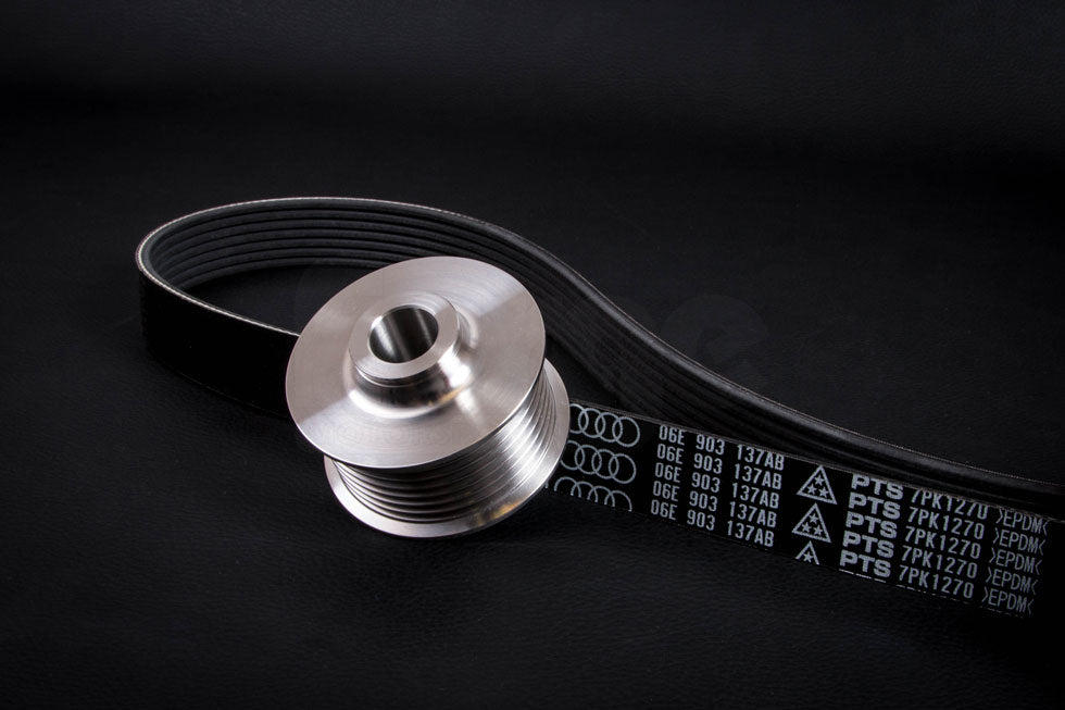 Forge Motorsport Supercharger Reduction Pulley for Audi 3.0T - Wayside Performance 