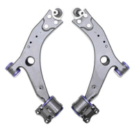 CLEARANCE -- SuperPro TRC1135 Complete Front Control Arm Kit (18mm Ball Joints - Up to Feb 2006) for the 2005 to 2012 Ford Focus MK2 2.5 ST - Wayside Performance 
