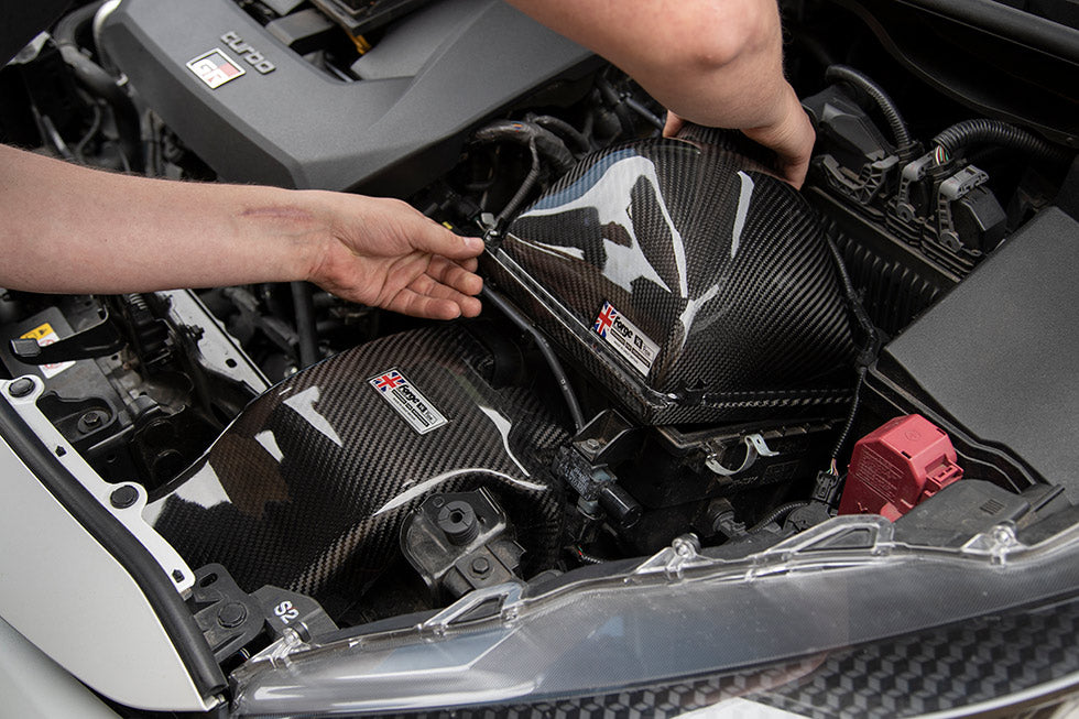 Forge Motorsport Toyota Yaris GR and Corolla GR Upper Airbox Induction Kit - Wayside Performance 