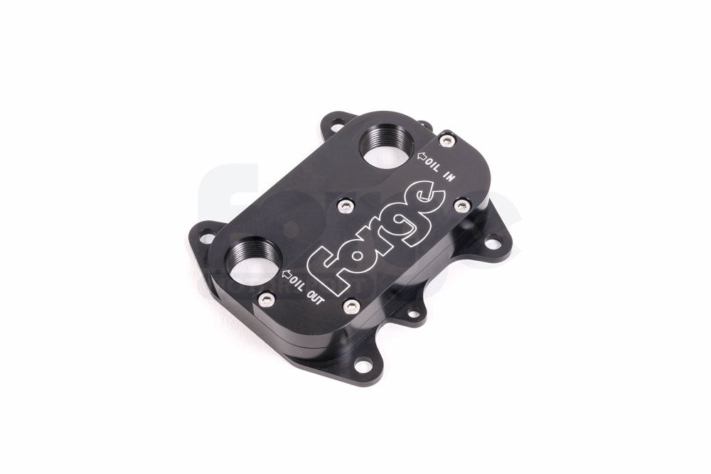 Forge Motorsport VW, Audi, Skoda, and Seat 1.6TDi and 2.0TDi Oil Cooler Take-Off Plate - Wayside Performance 