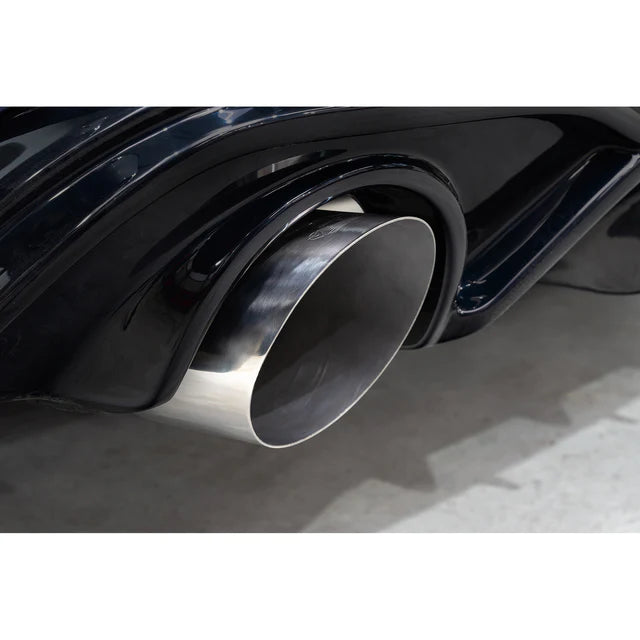 VW Golf R-Line (Mk8) 1.5 TSI (20>) 'GTI Style' Dual Exit Rear Box Section Performance Exhaust - Wayside Performance 