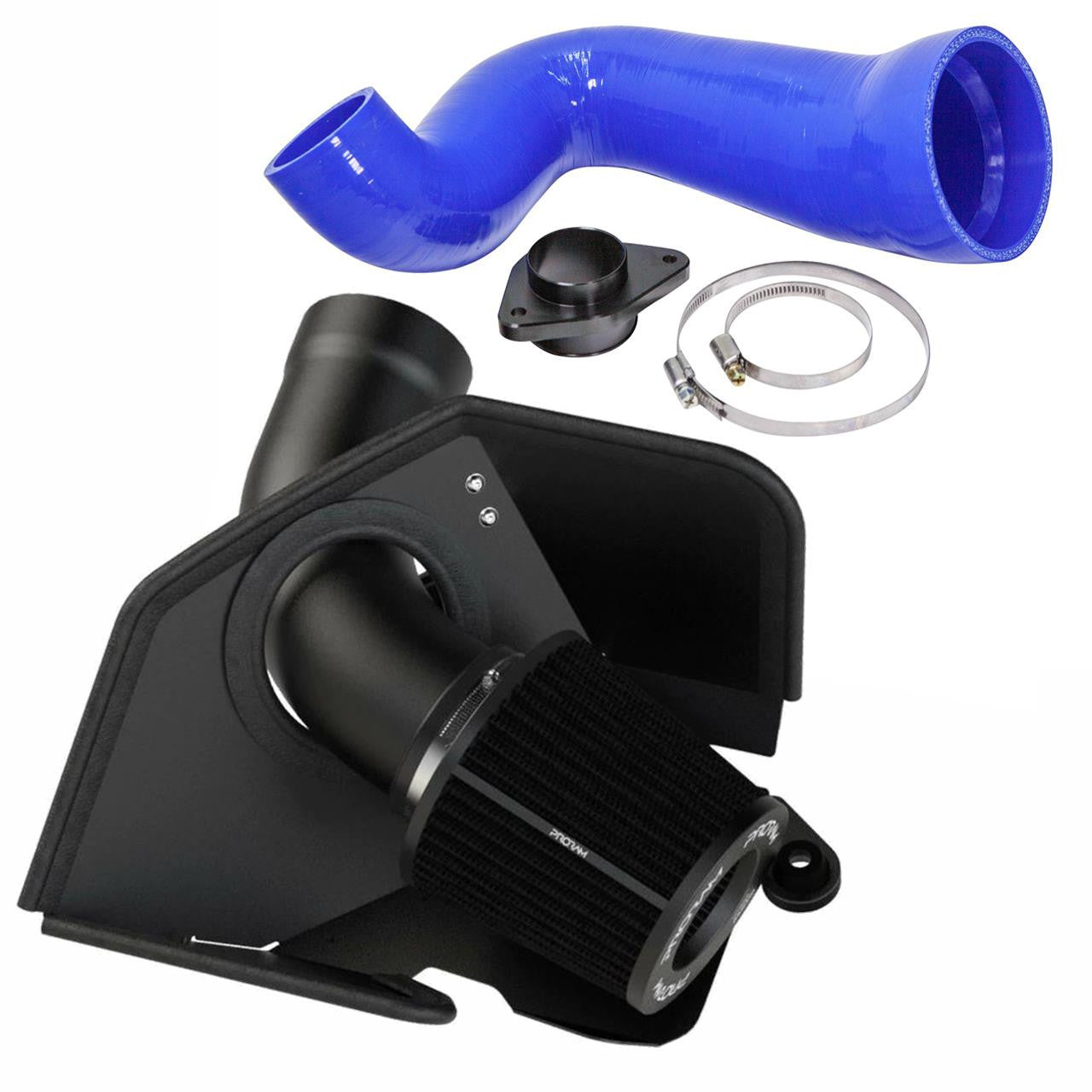 Ramair Performance Induction Kit with Turbo Inlet for VW MK8 1.5 TSI - Blue Hose - Wayside Performance 