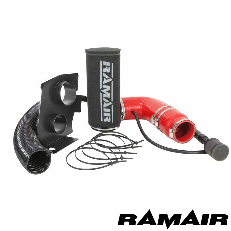 Ramair Performance Foam Induction Kit for 1.2 THP & VTI Citroen & Peugeot - Red Hose - Wayside Performance 
