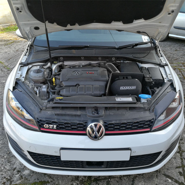 Ramair Performance Foam Induction Kit With Turbo Elbow for 2.0 TSI MQB VAG - Black Hose - Wayside Performance 