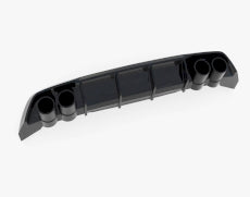 Rear Valance + Exhaust Ends Imitation Audi S6 / A6 S-Line C8 - Wayside Performance 