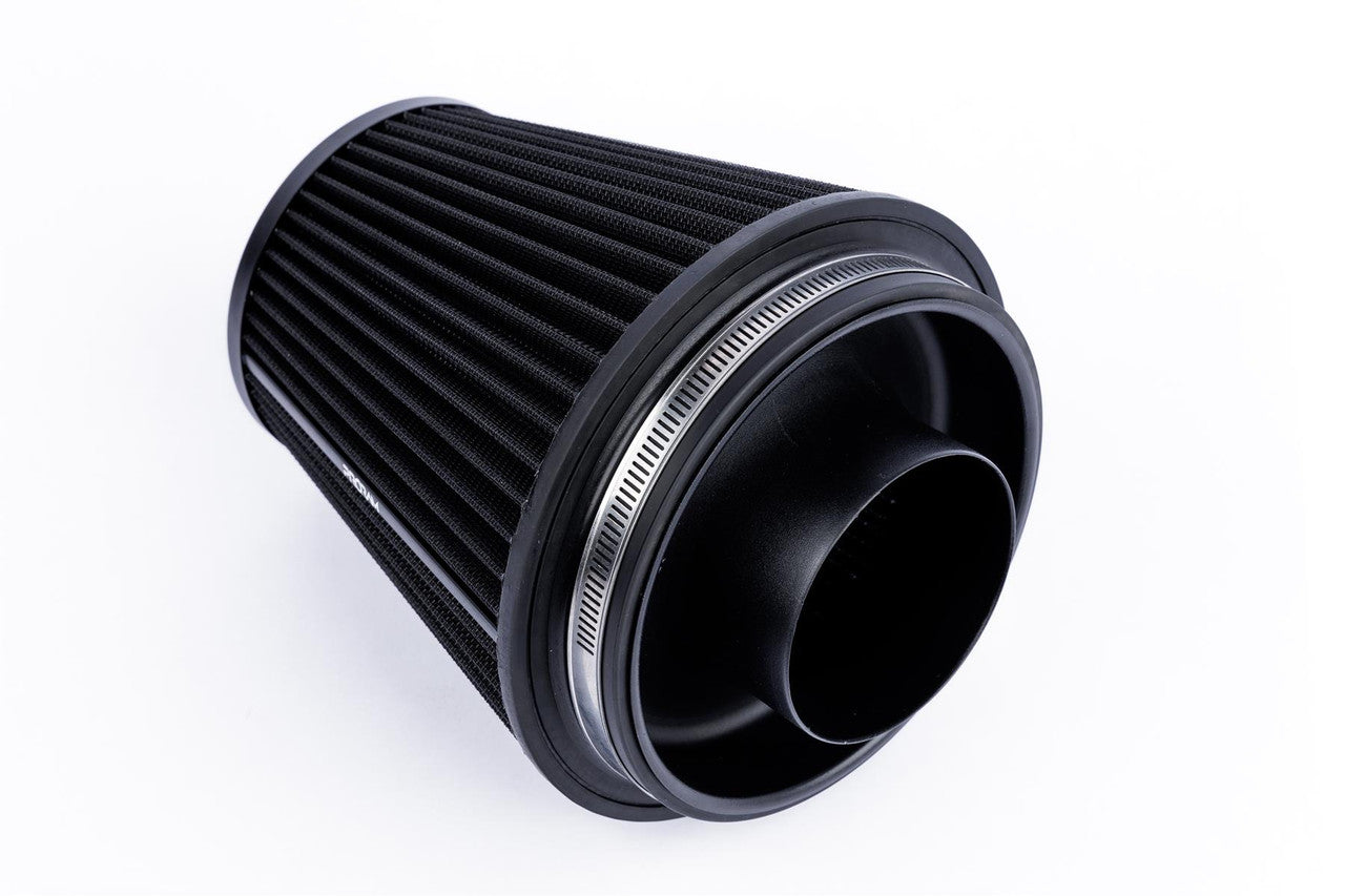 Ramair Performance Pleated Induction Kit for VW MK5 Golf R32 3.2 V6 - Black Hoses - Wayside Performance 