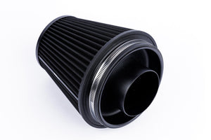 Ramair Performance Pleated Induction Kit for VW MK5 Golf R32 3.2 V6 - Black Hoses - Wayside Performance 