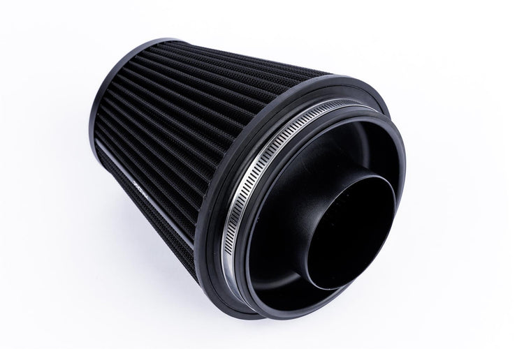 Ramair Performance Pleated Induction Kit for VW MK5 Golf R32 3.2 V6 - Black Hoses - Wayside Performance 