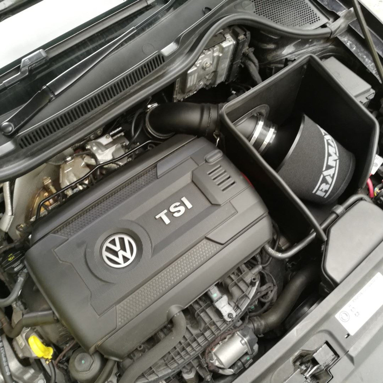 RamAir Foam Air Filter & Heat Shield Induction Kit VW Polo GTI 1.8 TSI (6C) EA888 - Wayside Performance 