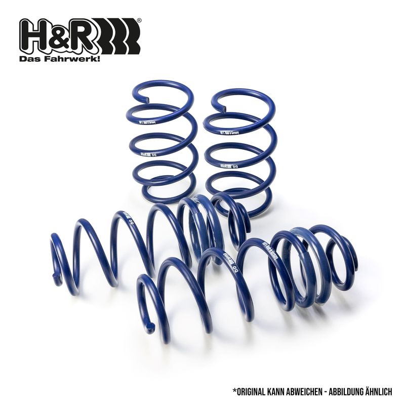MK8 Fiesta ST H&R Lowering Springs 35mm Drop - Wayside Performance 