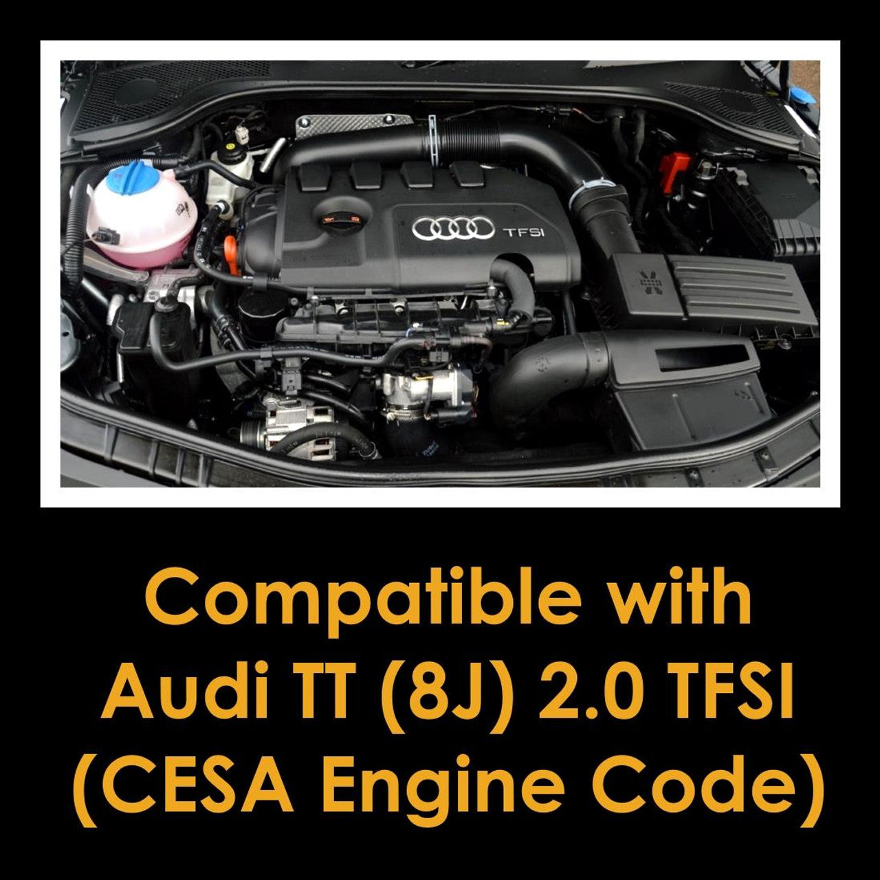 Ramair Performance Foam Induction Kit for 2.0 TFSI Audi TT 8J (EA888 CESA) - Wayside Performance 