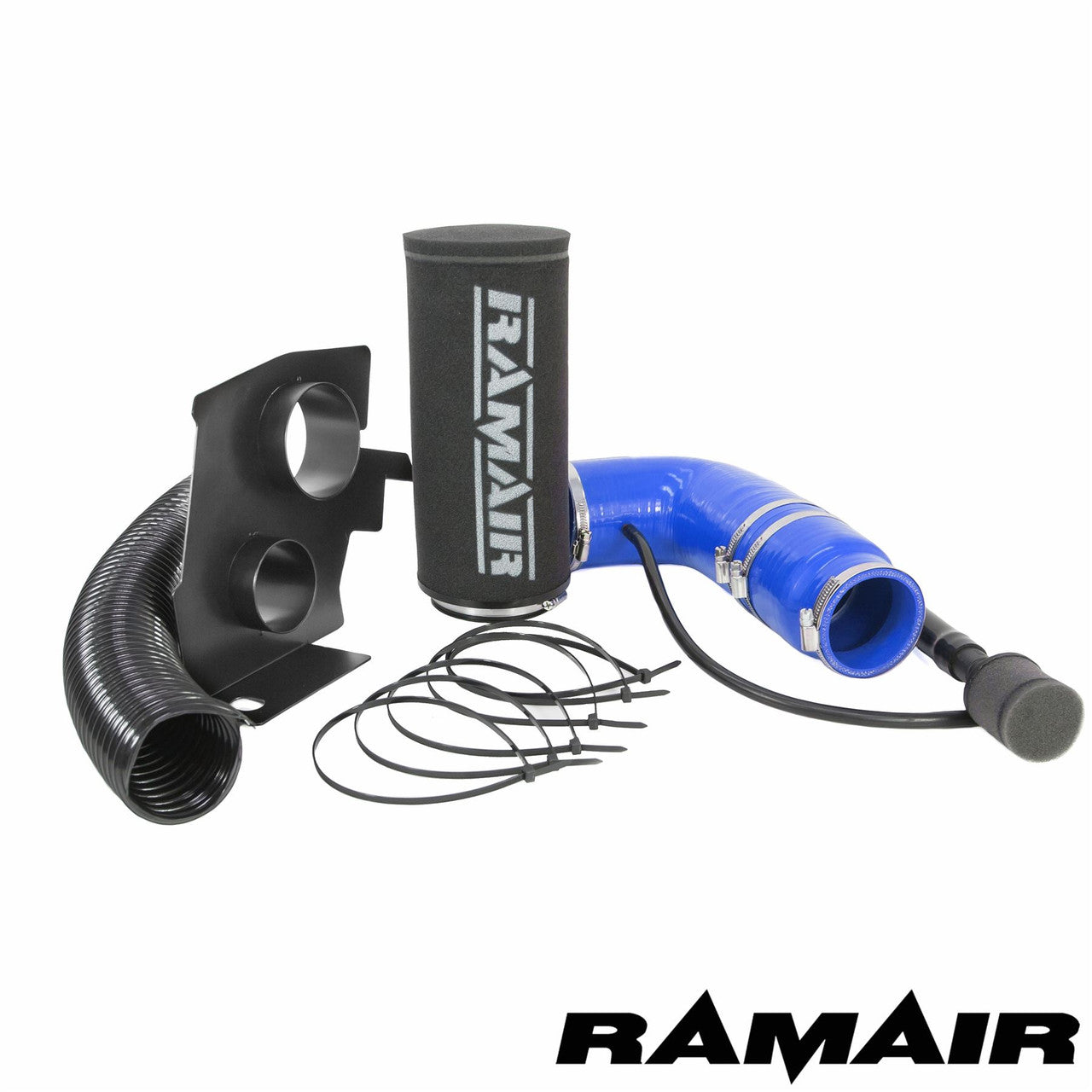 Ramair Performance Foam Induction Kit for 1.2 THP & VTI Citroen & Peugeot - Blue Hose - Wayside Performance 