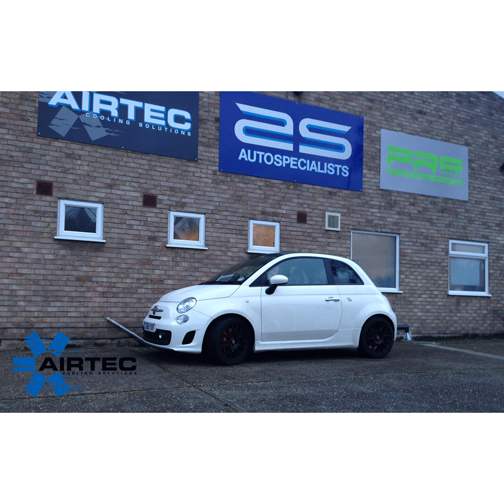 Airtec Motorsport Fiat 500 Abarth Intercooler Upgrade (Automatic Gearbox) - Wayside Performance 