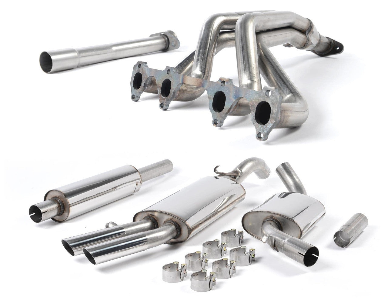 Milltek Classic Full Exhaust System (Inc Manifold) - Mk2 Golf GTI 8V - Wayside Performance 