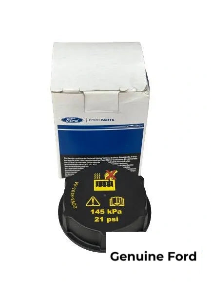 Genuine Ford Fiesta MK7 and MK8 coolant expansion tank cap NEW STYLE - Wayside Performance 