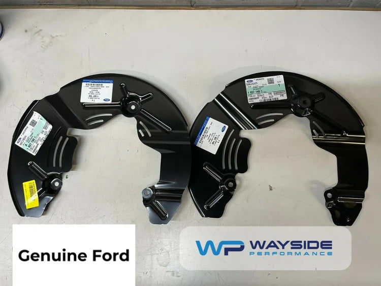 MK3 Ford Focus RS front brake backing plates Genuine Ford - Pair - Wayside Performance 